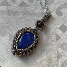 Load image into Gallery viewer, Lapis Amulet Pendant