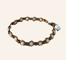 Load image into Gallery viewer, Victorian Daisy Bracelet- Gemstone