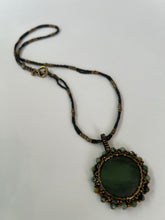 Load image into Gallery viewer, Jade 'Flower' Pendant