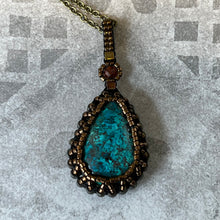 Load image into Gallery viewer, Shattuckite &#39;Amulet&#39; Teardrop Pendent