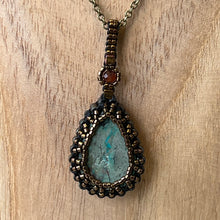 Load image into Gallery viewer, Shattuckite &#39;Amulet&#39; Teardrop Pendent