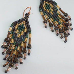 Brick Stitch or Cheyenne Earrings WORKSHOP