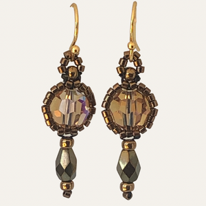 Victorian Sparkle Drop Earrings