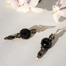 Load image into Gallery viewer, Victorian Sparkle Drop Earrings