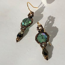 Load image into Gallery viewer, Victorian Sparkle Drop Earrings