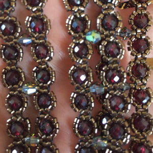 Artemis Collar- Garnet