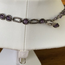 Load image into Gallery viewer, Sterling silver toggle closure with adjustable length