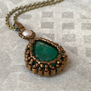 Emerald Amulet Pendant