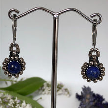 Load image into Gallery viewer, Gemstone Daisy Earrings